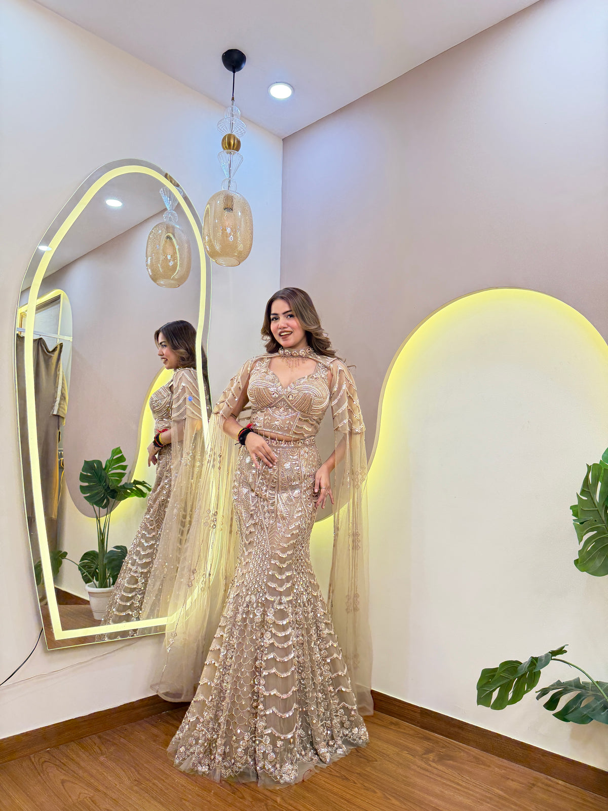 E546 MERMAID LEHENGA