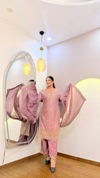 E942 3PC PLAZO SUIT