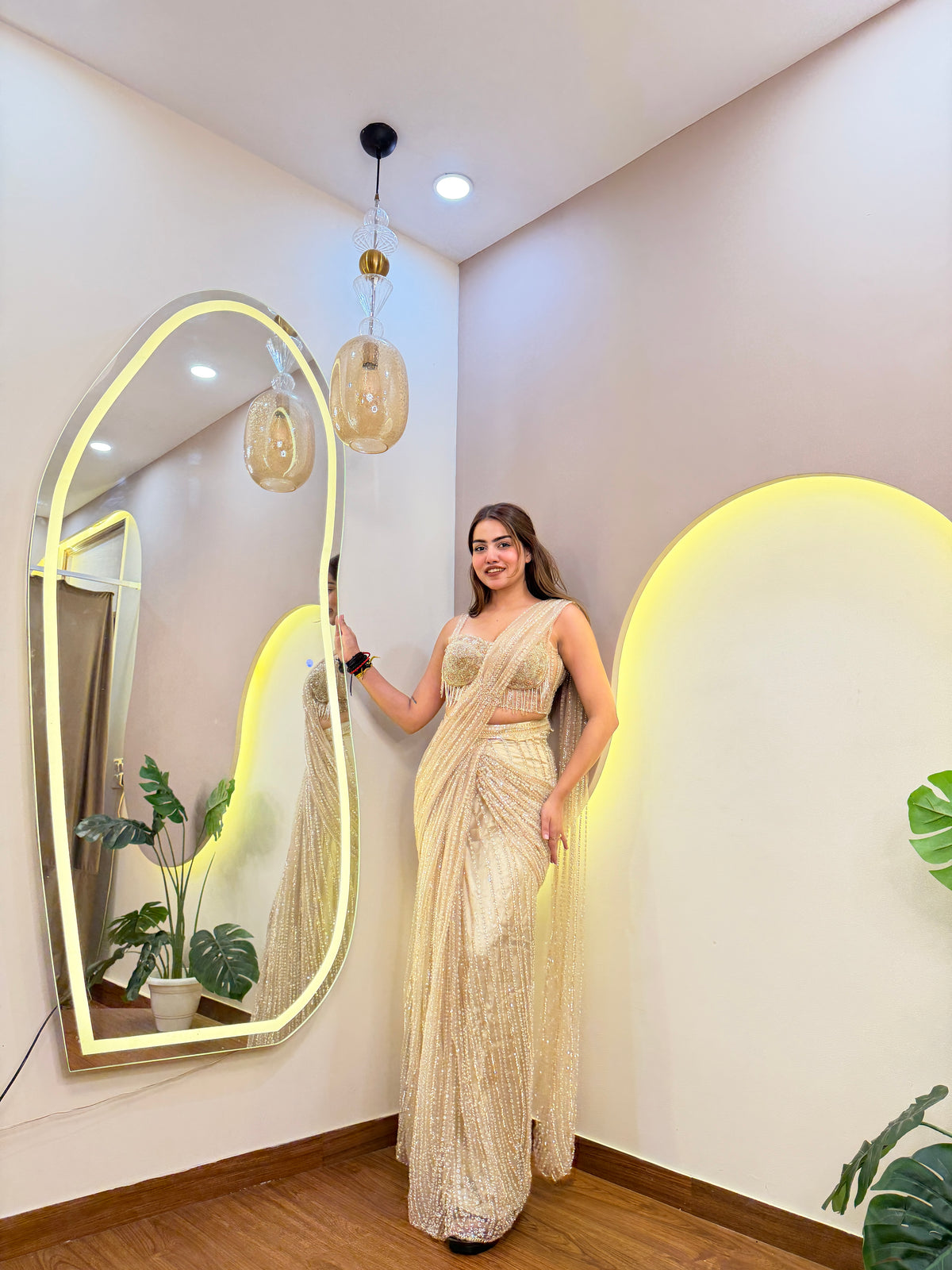 E661 PREMIUM DRAPE SAREE