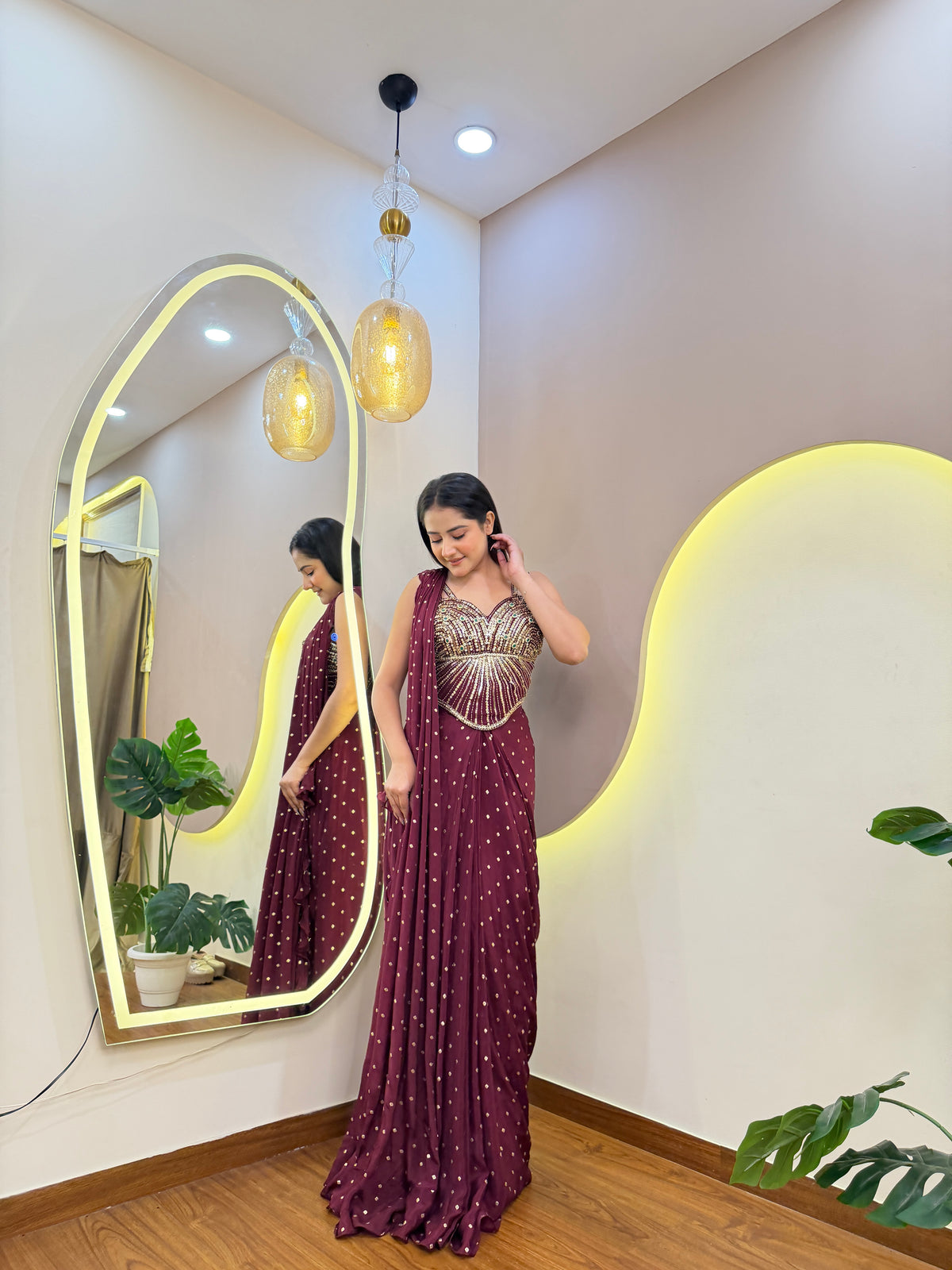 E604 DRAPE SAREE