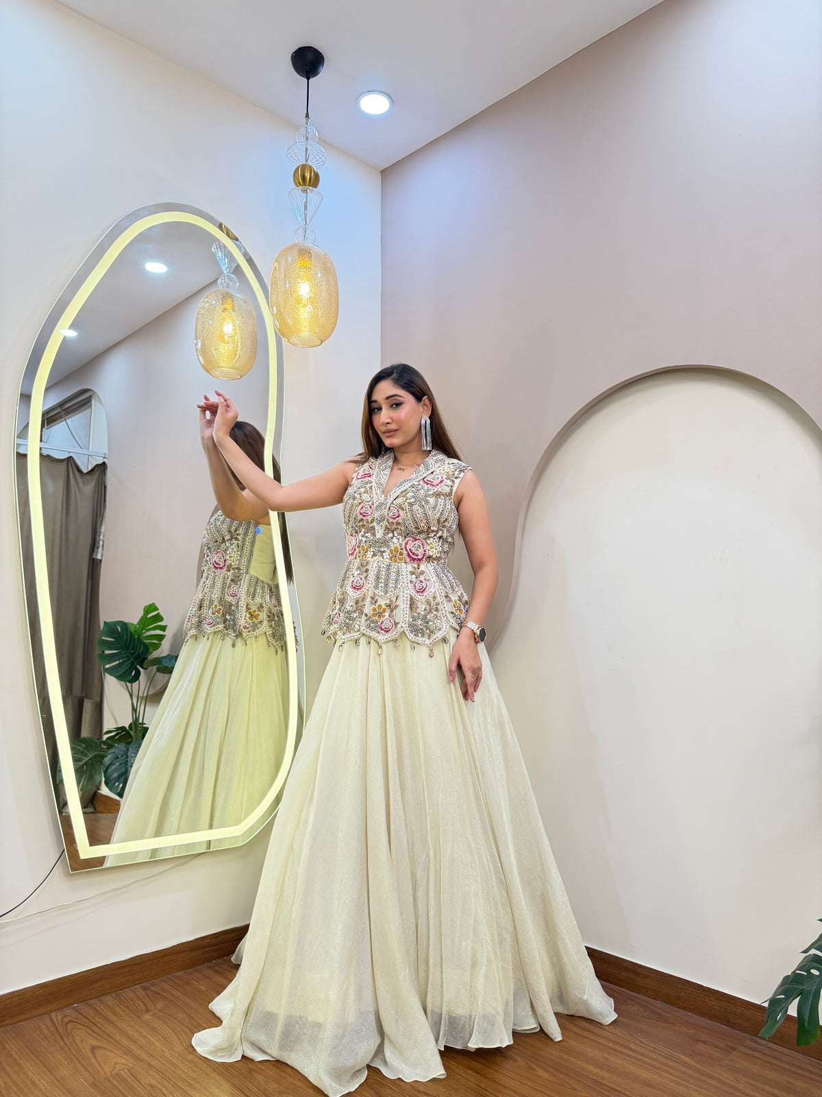 E84 INDO WESTERN LEHENGA