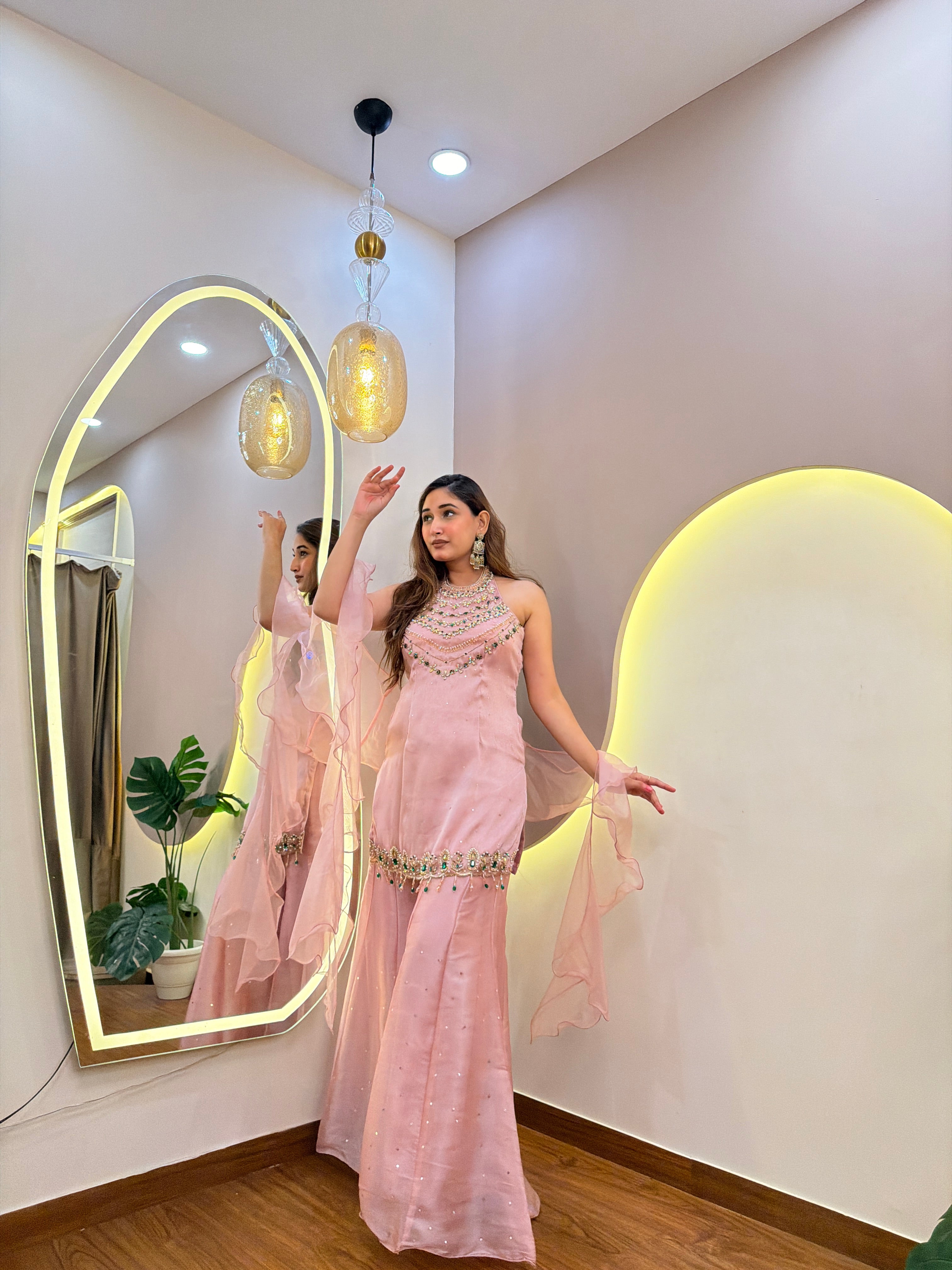 E443 3PC SHARARA SUIT