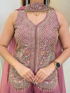 E43 3PC SHARARA SUIT