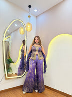 E644 3PC SHARARA SET