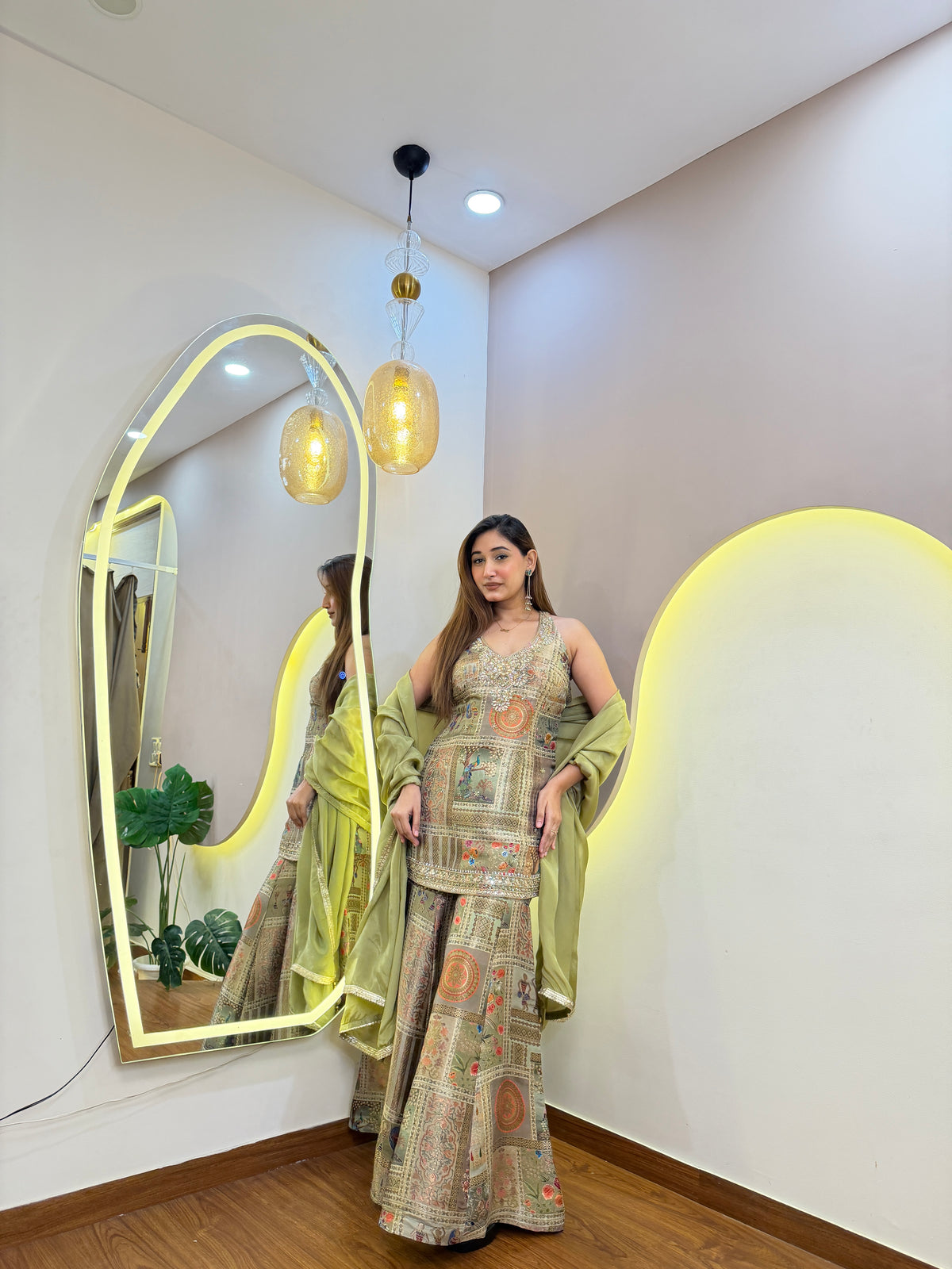 E775 3PC SHARARA SUIT