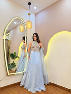 E270 3PC LEHENGA WITH CHOLI