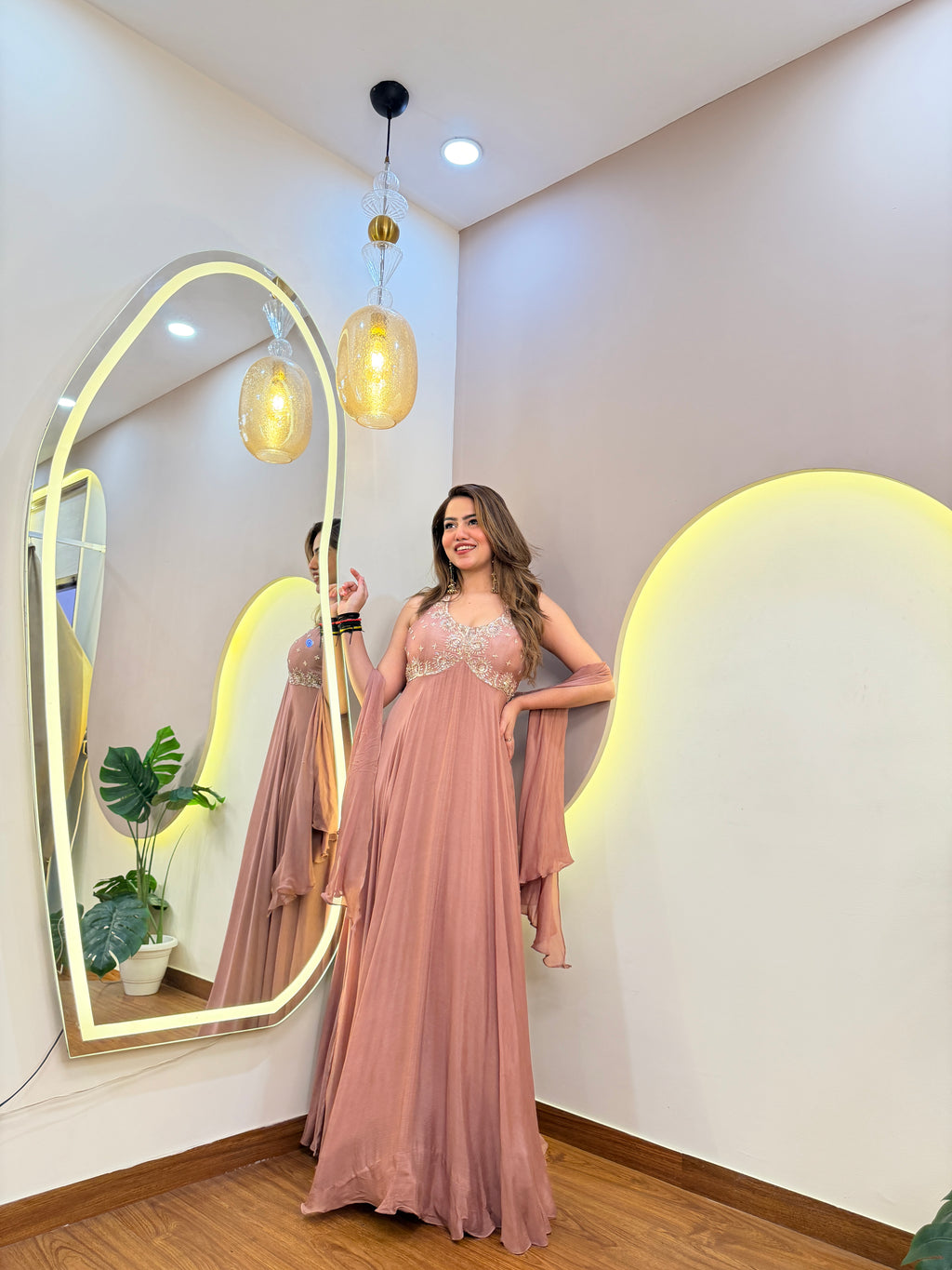 E405 ANARKALI GOWN