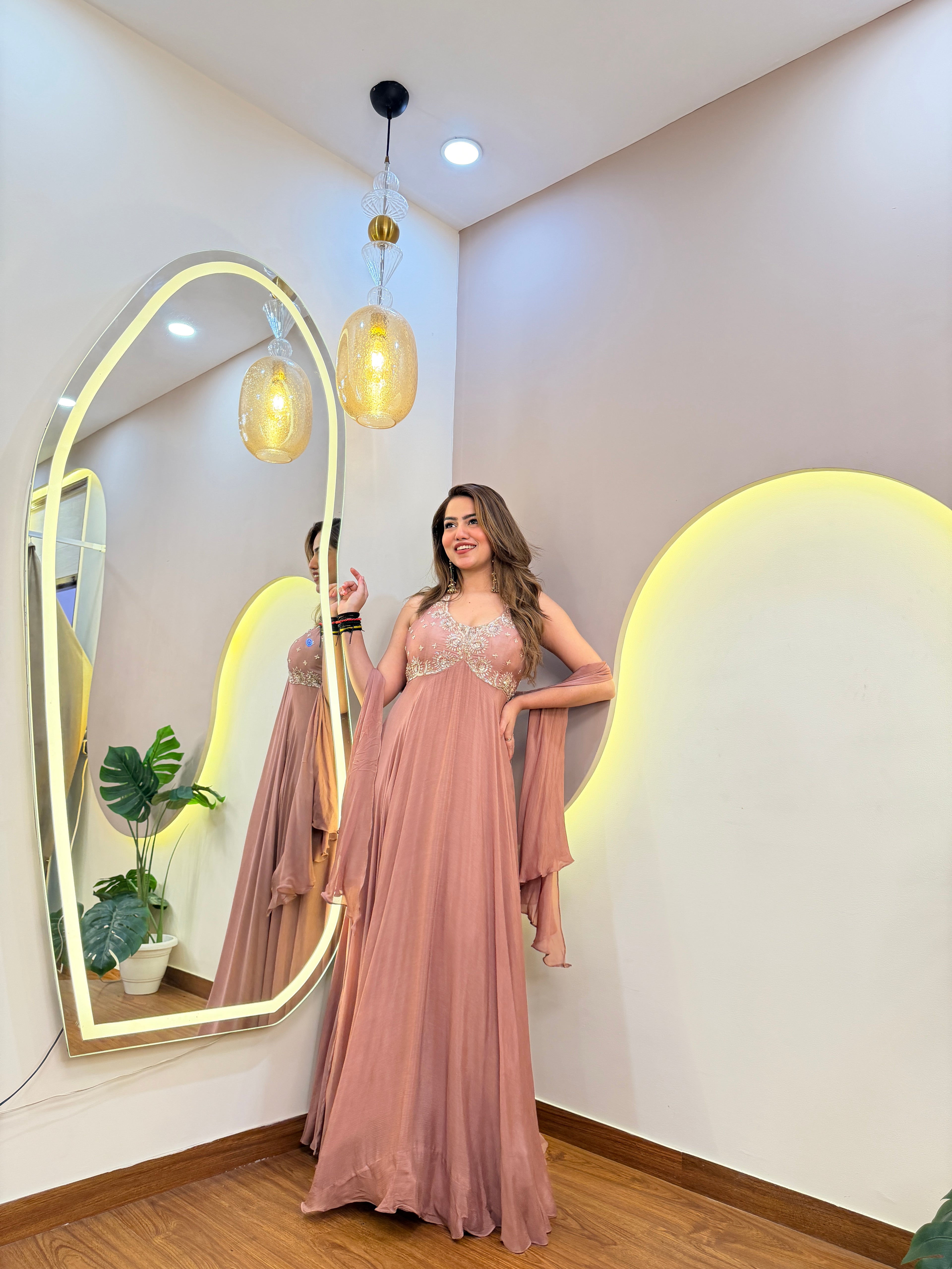 E405 ANARKALI GOWN