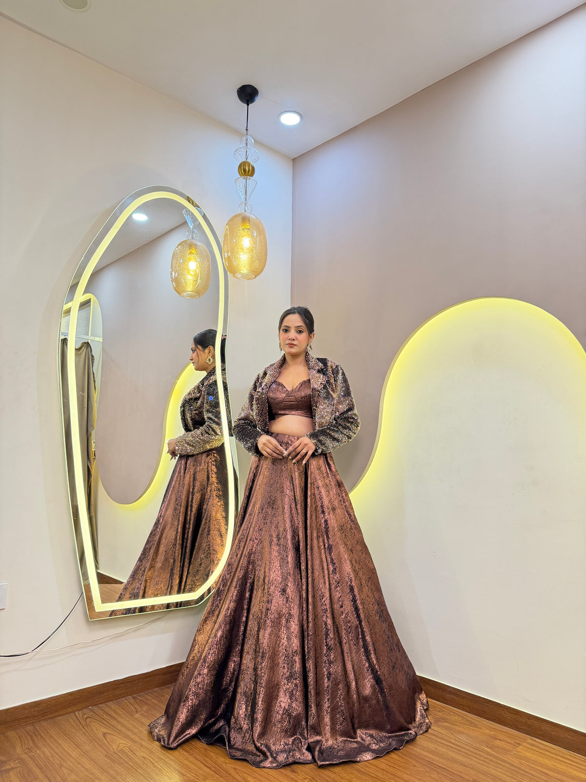 E95 LEHENGA WITH JACKET
