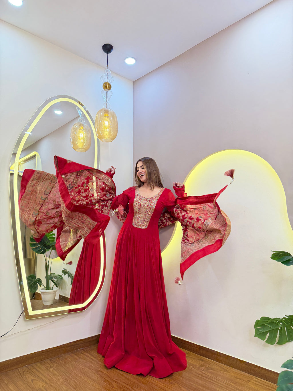 E356 ANARKALI GOWN