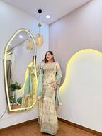 E654 3PC SHARARA SUIT