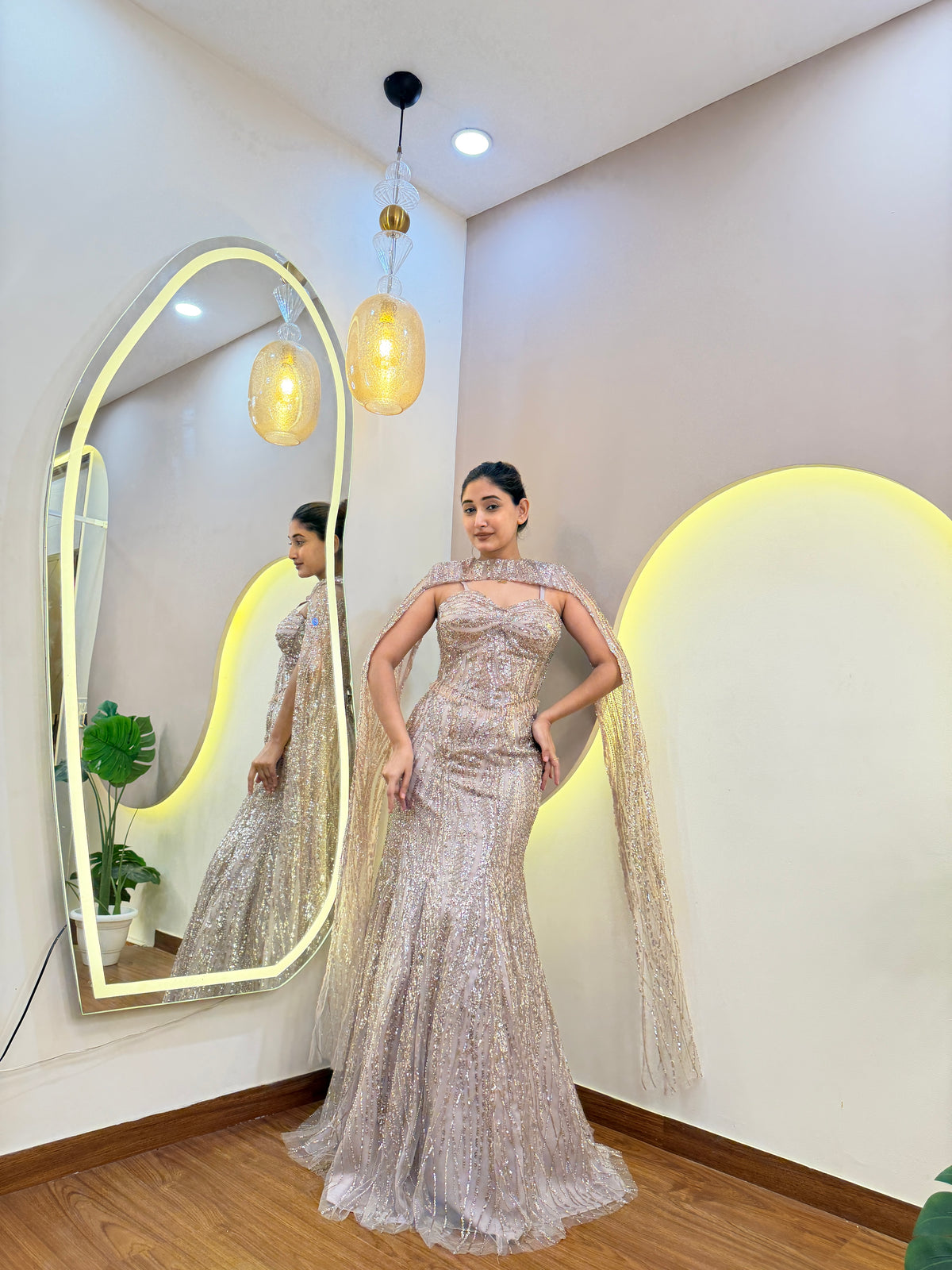E642 MERMAID LEHENGA