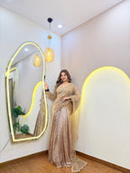 E592 PREMIUM DRAPE SAREE