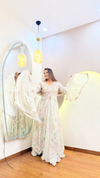 E932 3PC SKIRT ANARKALI SUIT