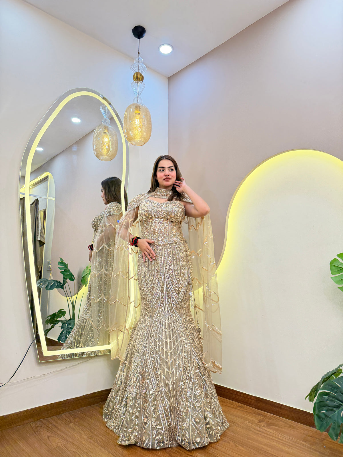 E662 MERMAID LEHENGA