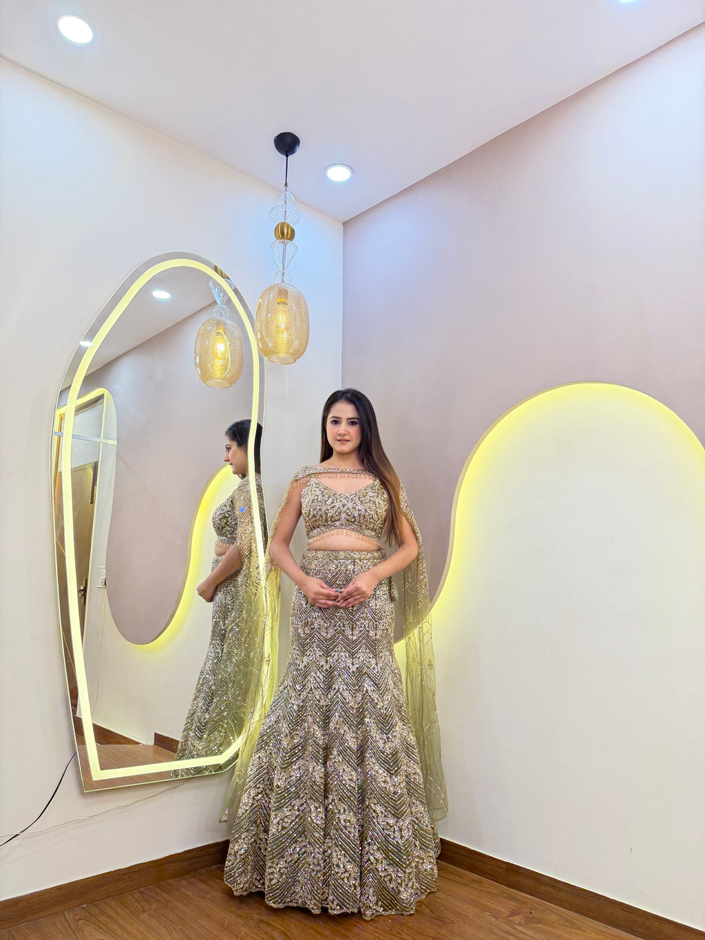 E616 MERMAID LEHENGA