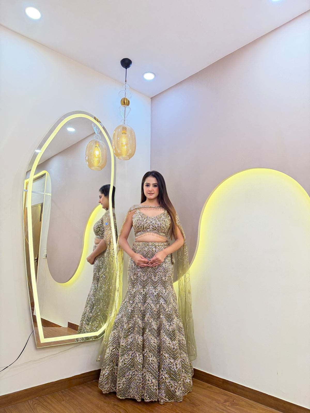 E616 MERMAID LEHENGA