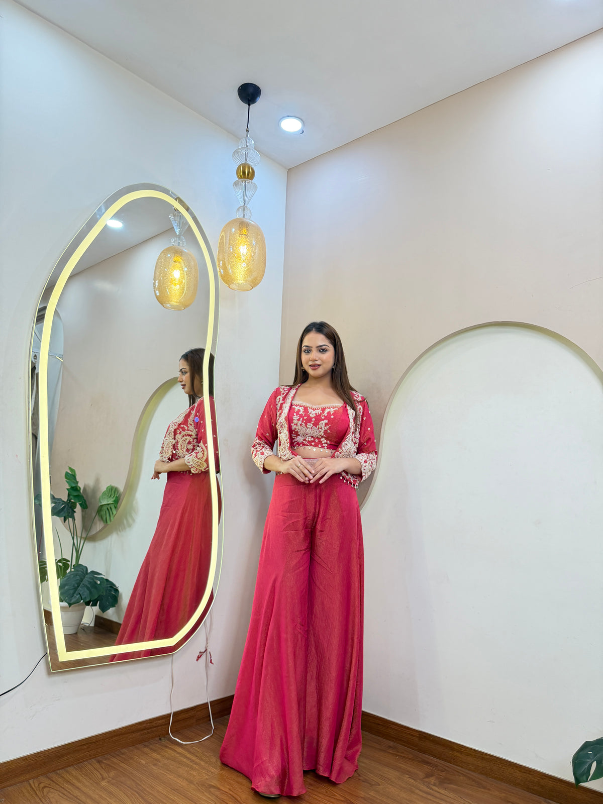 E33 SHARARA SET WITH JACKET