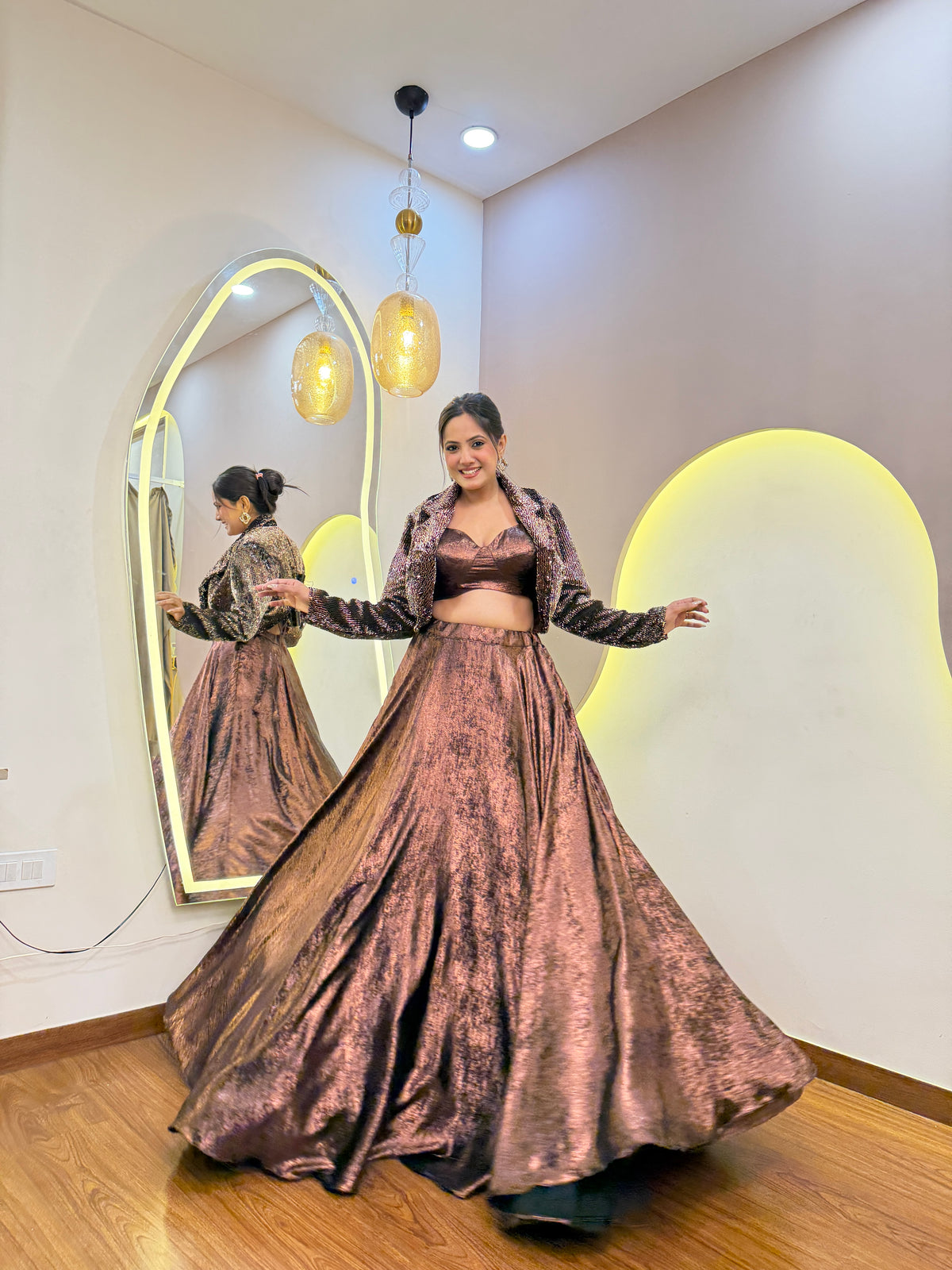 E95 LEHENGA WITH JACKET