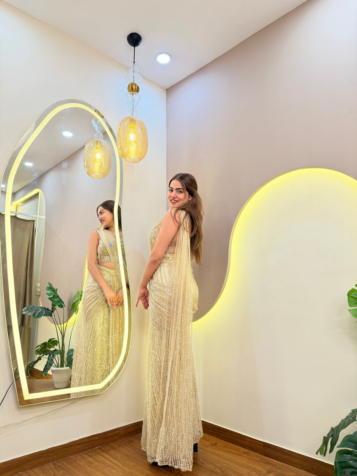 E661 PREMIUM DRAPE SAREE