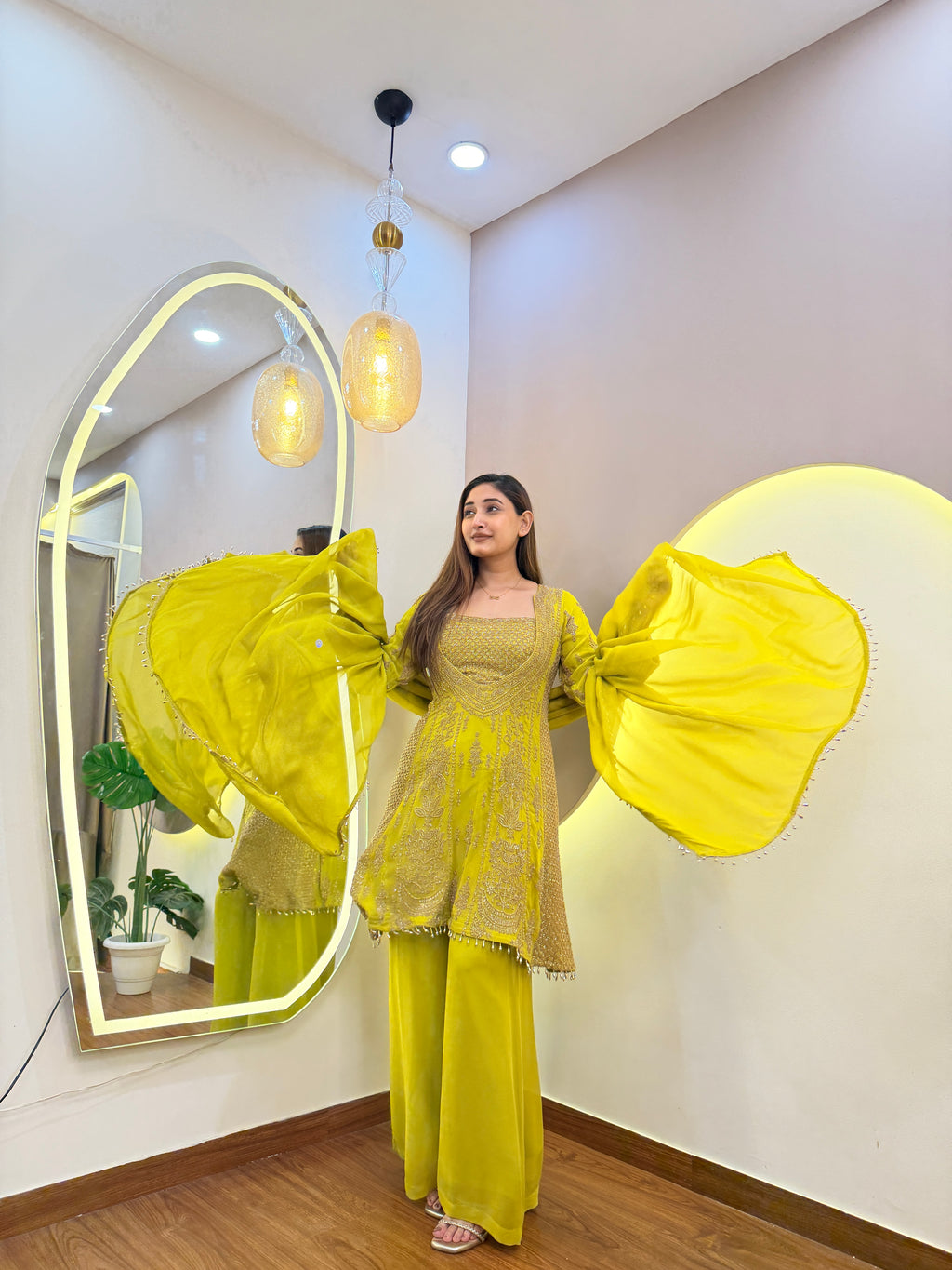 E360 4PC SHARARA SUIT