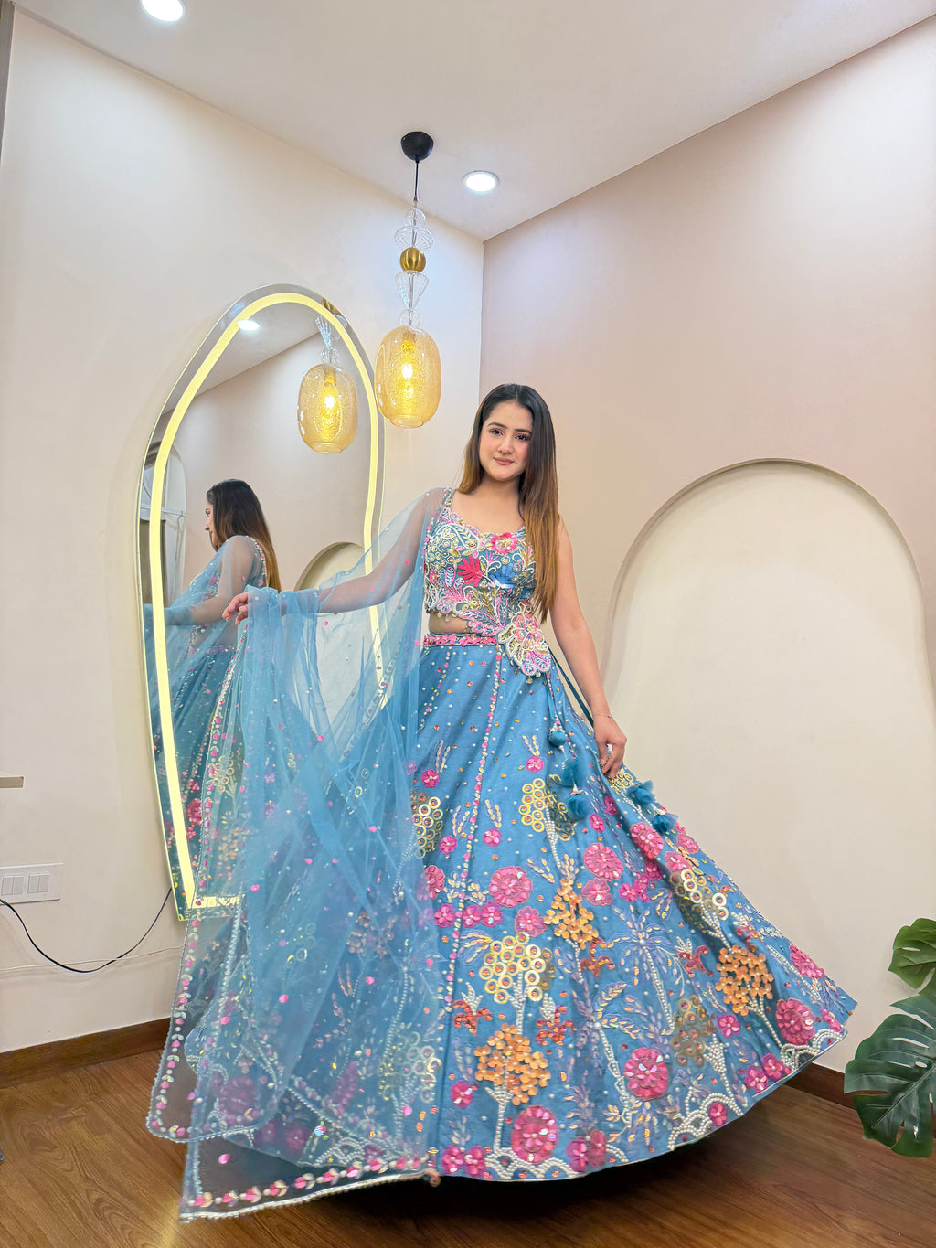 E377 AARFA REGAL LEHENGA