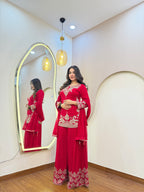 E104 3PC SHARARA SUIT