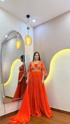 F104 3PC ANARKALI SUIT