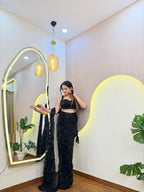 E608 AARFA REGAL DRAPE SAREE