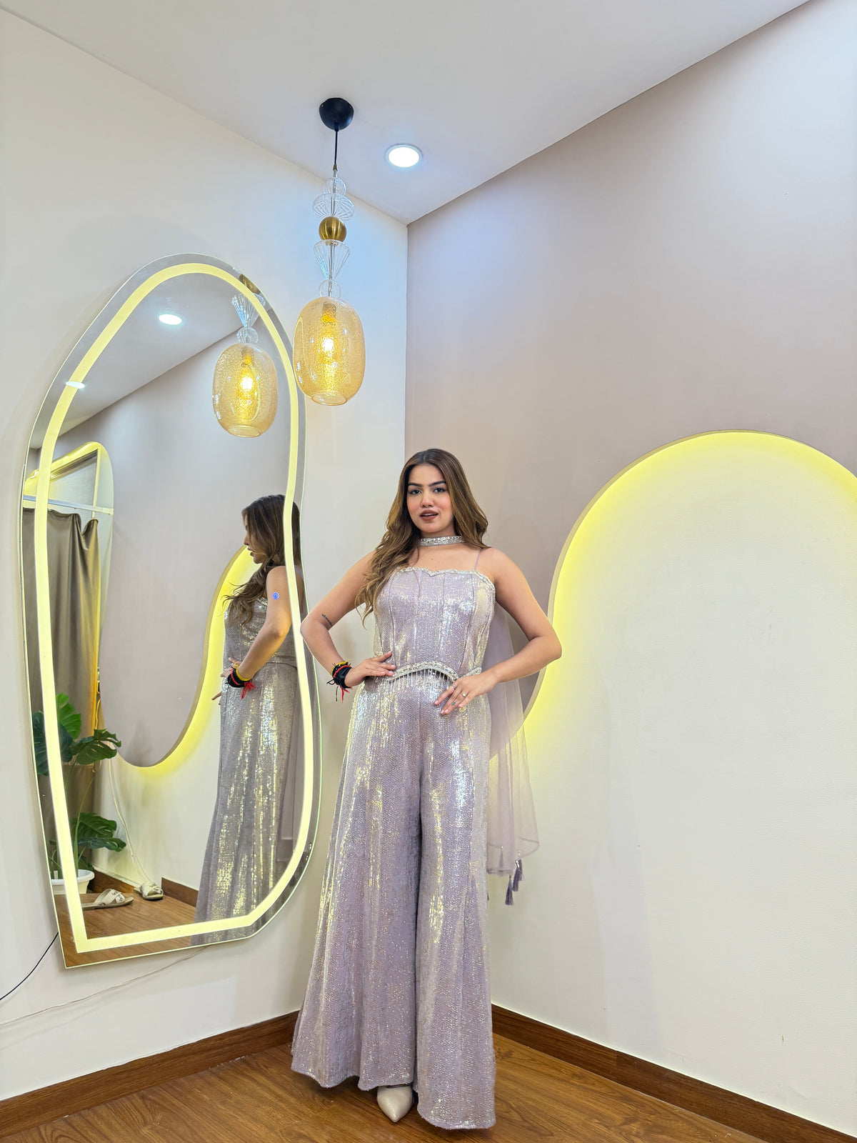E757 3PC SHARARA SET