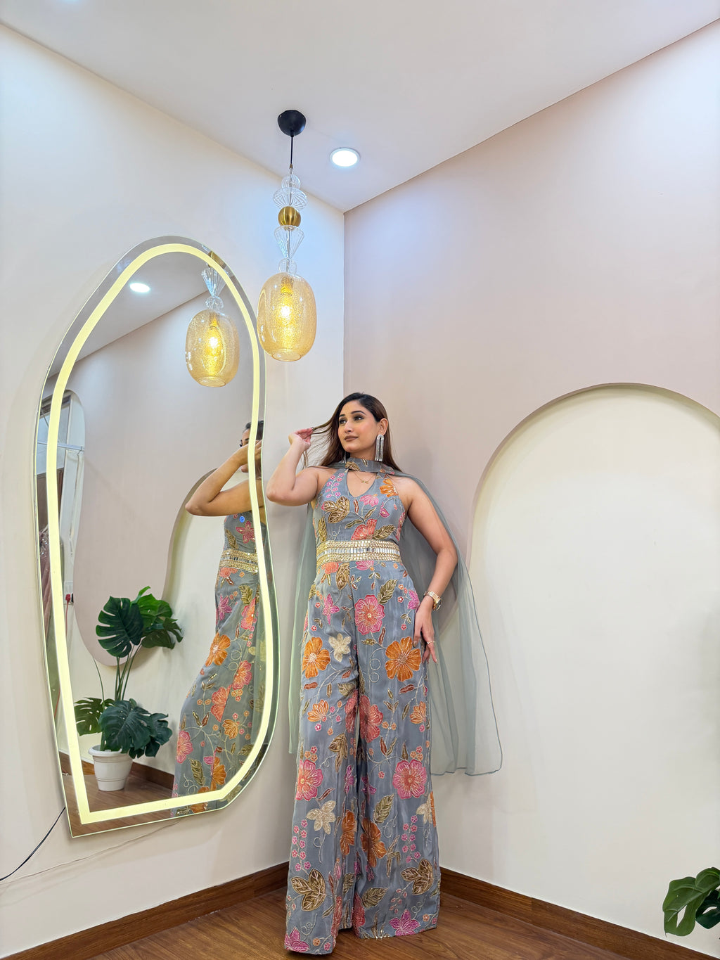 E79 INDO WESTERN JUMPSUIT