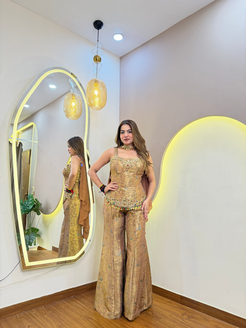 E597 3PC SHARARA SET