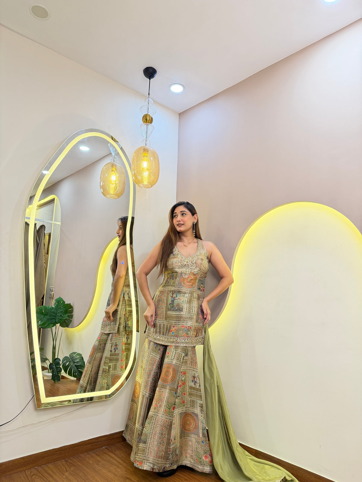 E775 3PC SHARARA SUIT