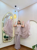 E363 3PC SHARARA SUIT