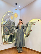 E283 3PC ANARKALI SUIT