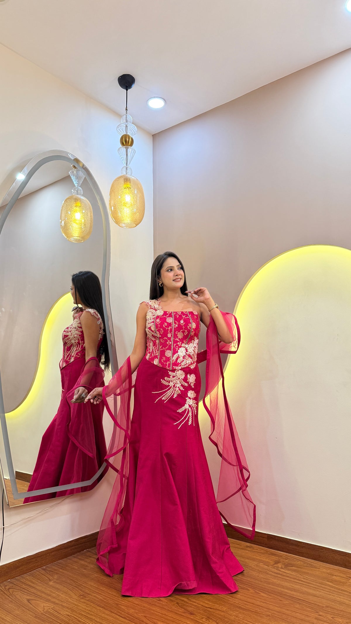 F64 CROP TOP LEHENGA
