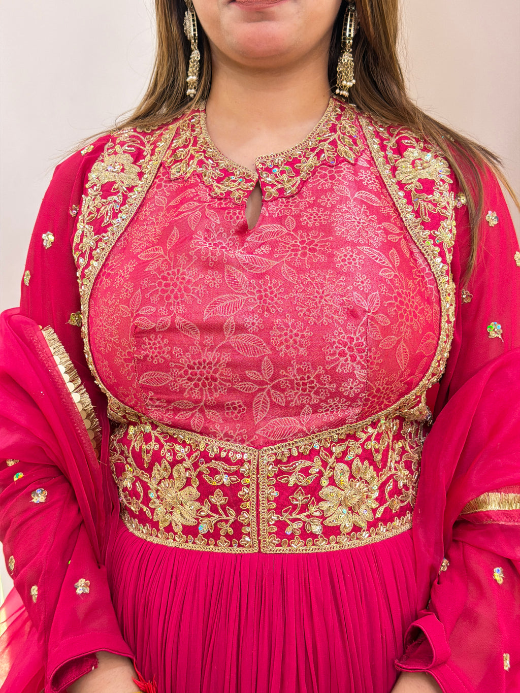 E488 ANARKALI GOWN