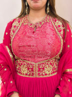 E488 ANARKALI GOWN