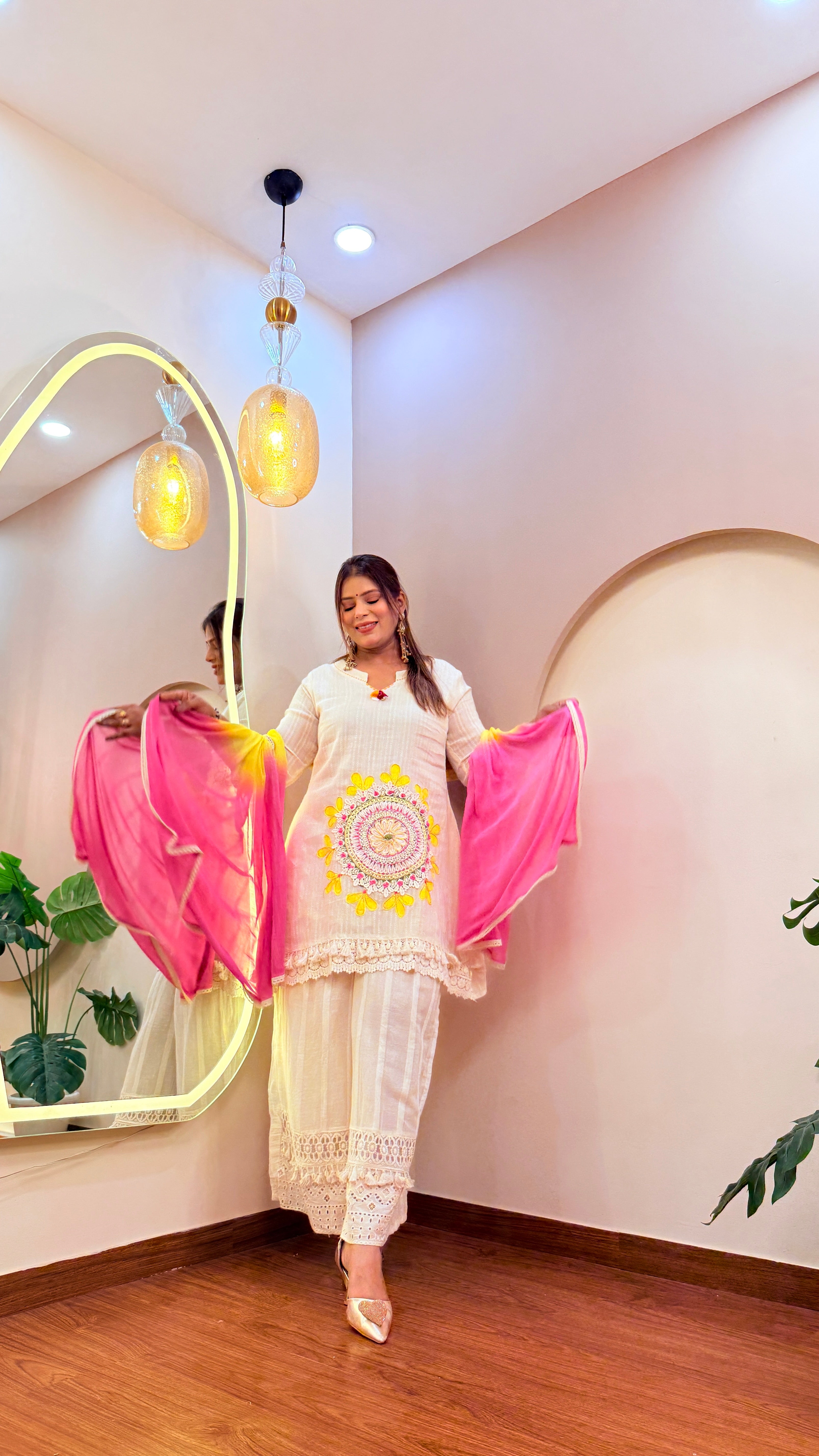 E385 3PC COTTON SUIT
