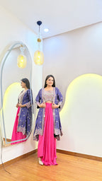 F19 DRAPE SKIRT WITH SKIRT