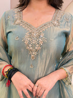 E137 3PC SHARARA SUIT