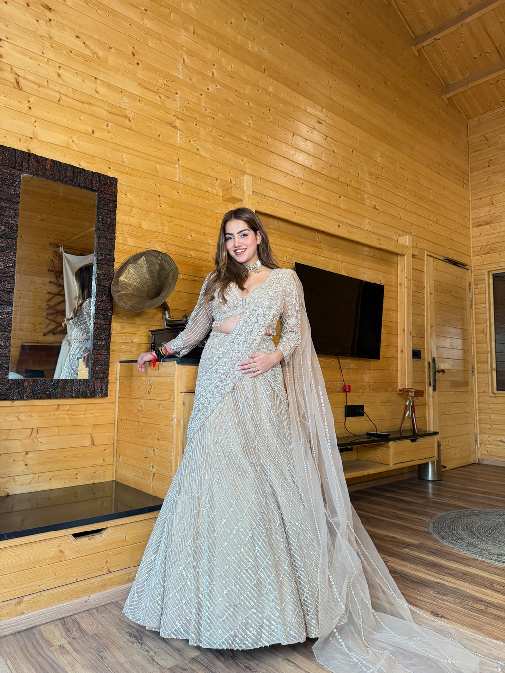 E407 AARFA REGAL LEHENGA