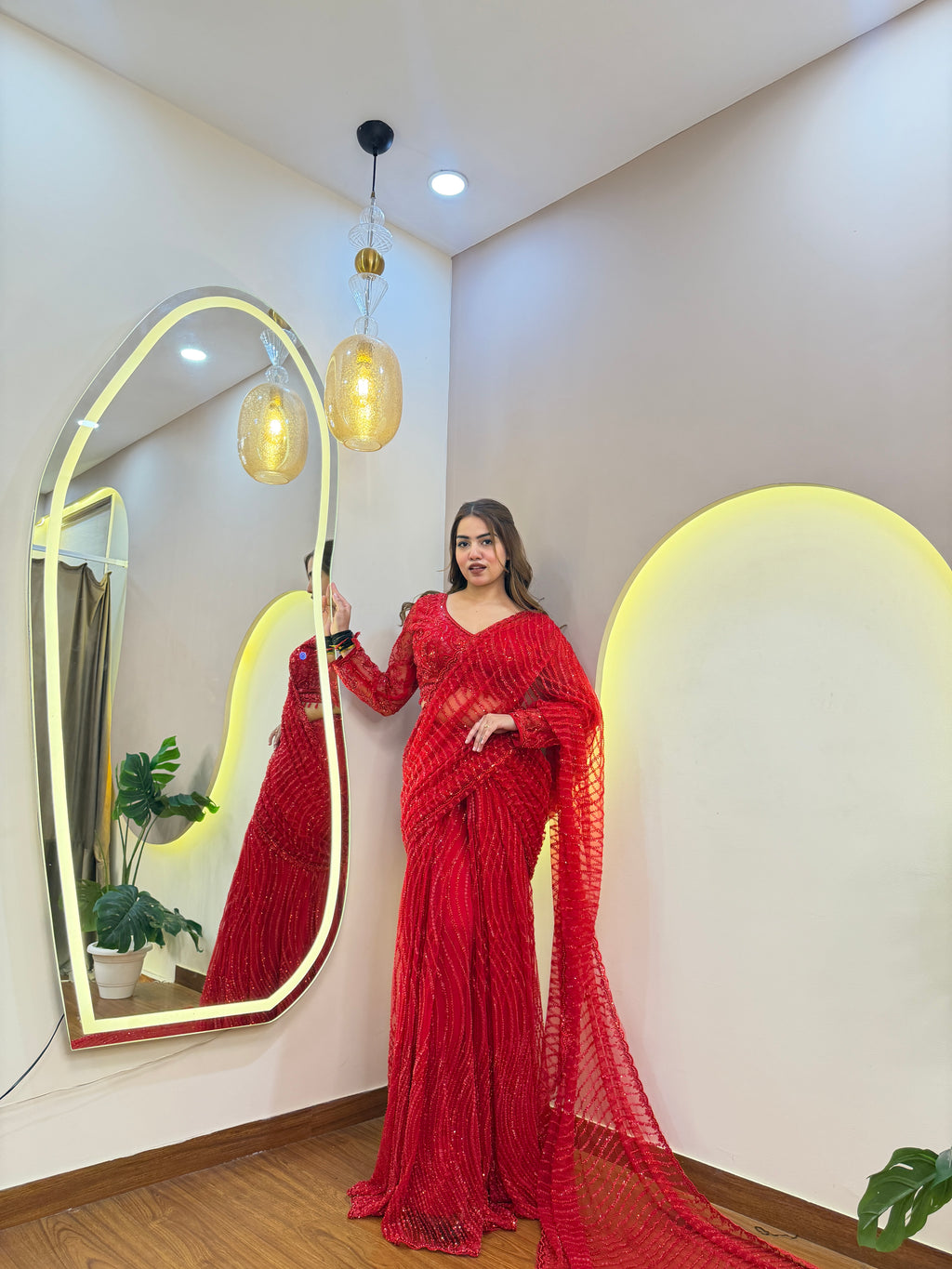 E624 DRAPE SAREE