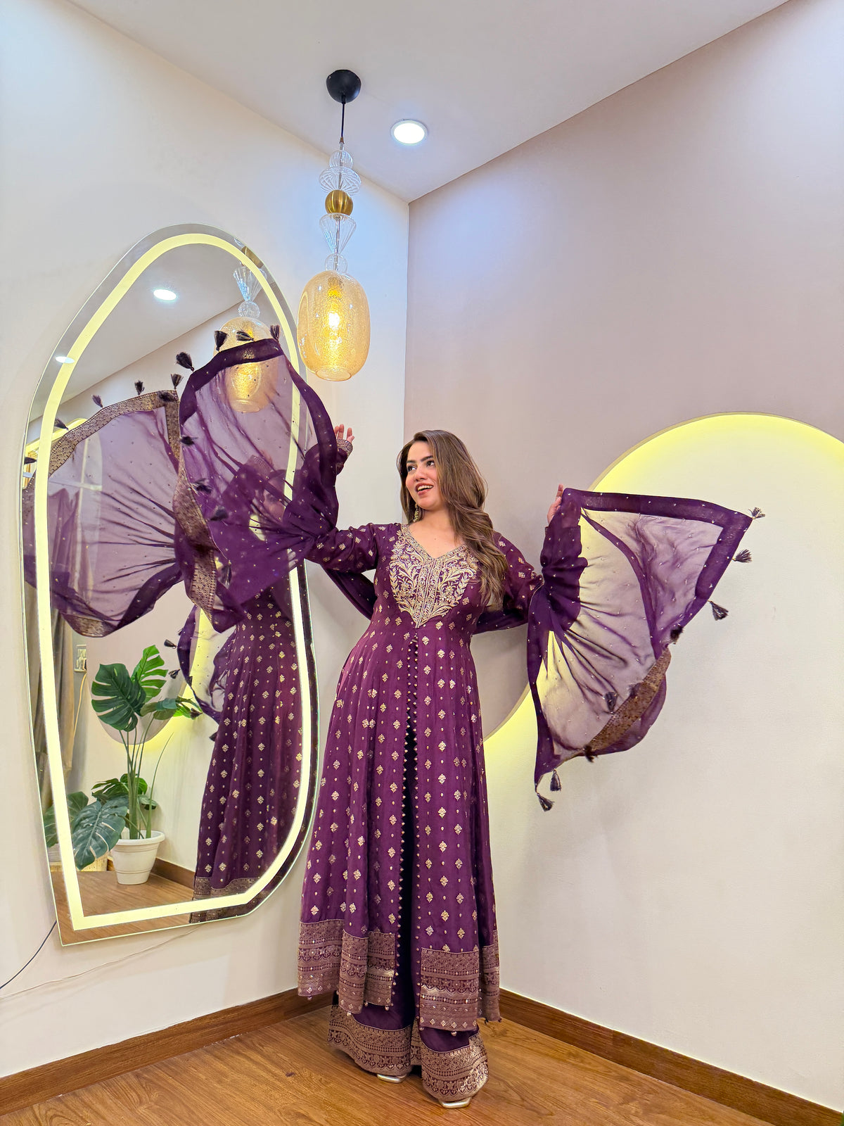 E540 3PC ANARKALI