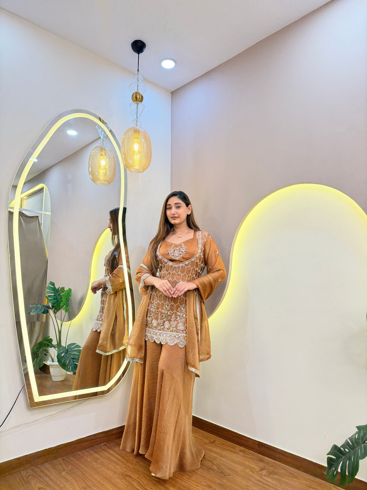 E56 4PC SHARARA SUIT