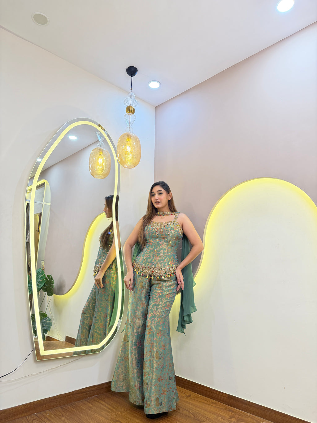 E597 3PC SHARARA SET
