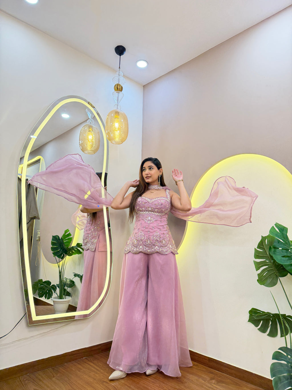 E837 3PC SHARARA SET