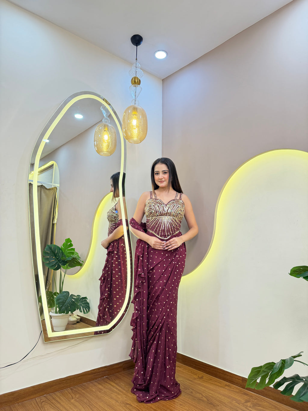 E604 DRAPE SAREE