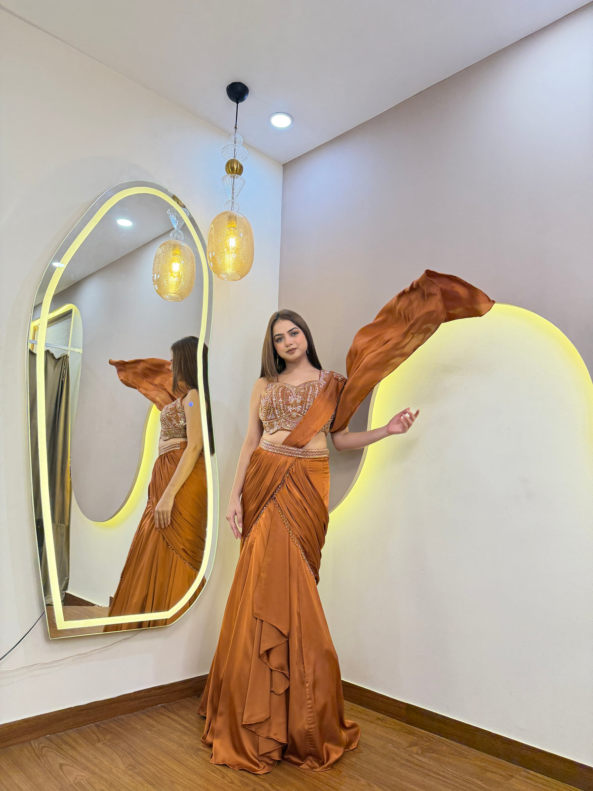 E717 LEHENGA SAREE