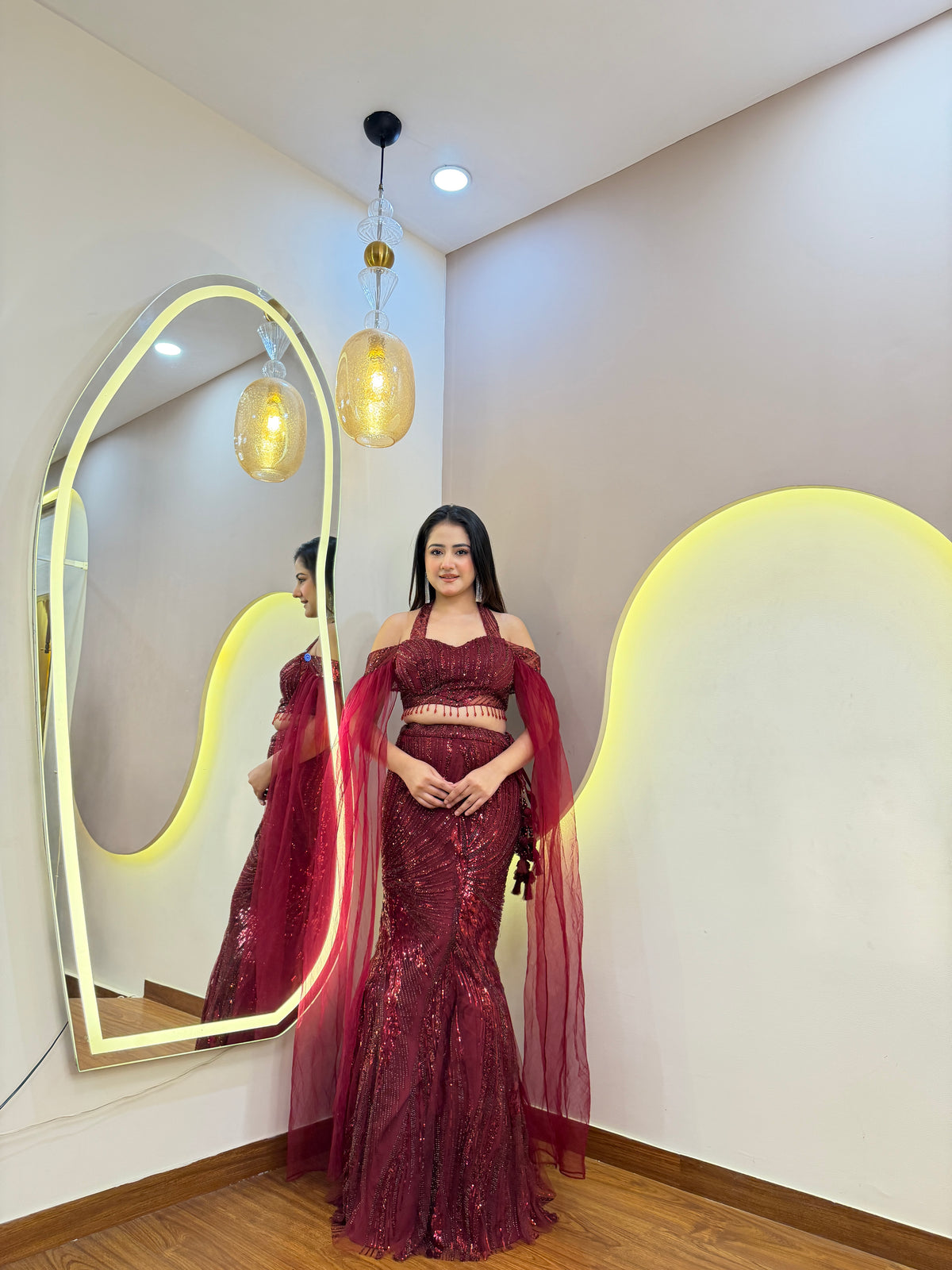 F60 MERMAID LEHENGA